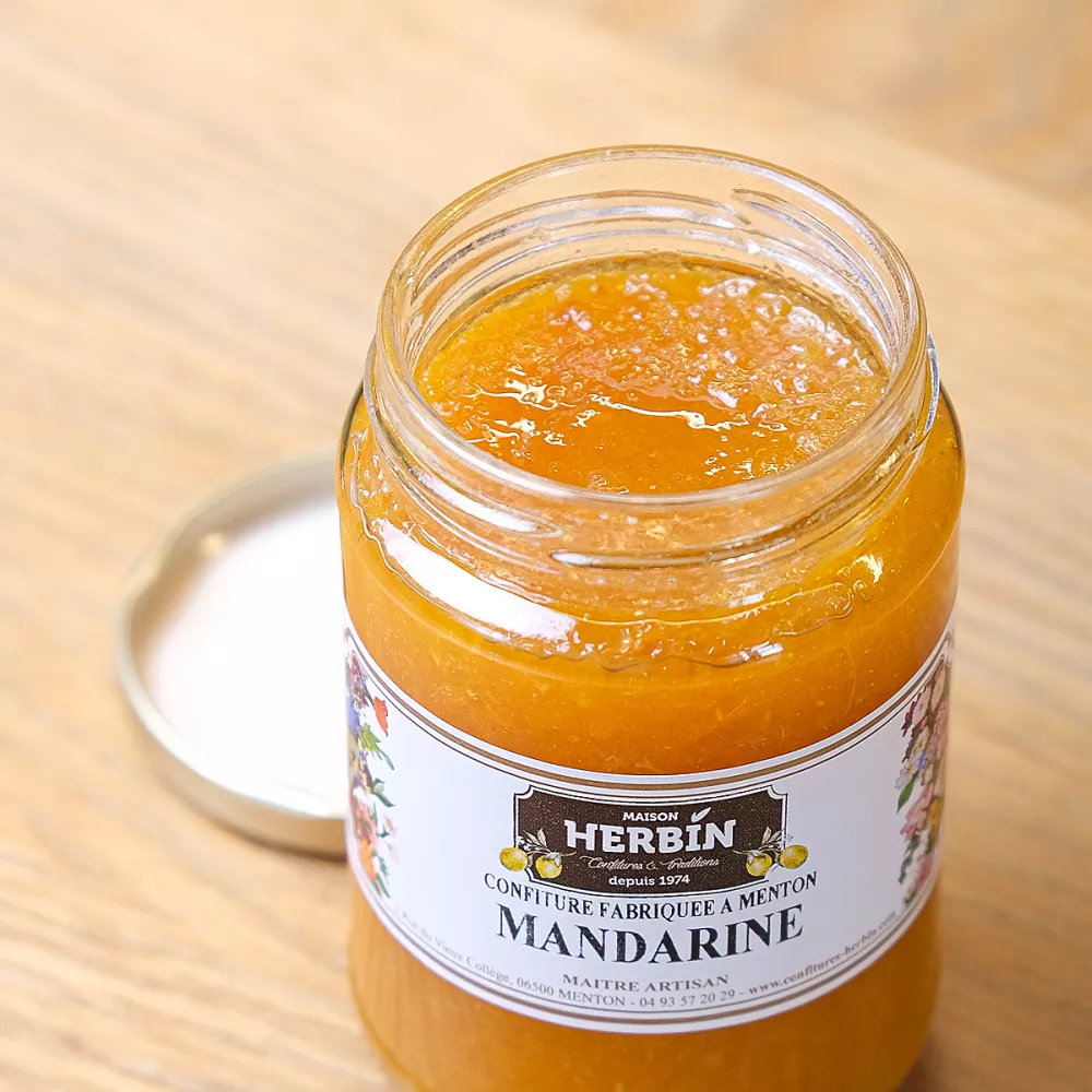 Confiture Artisanale de Mandarine de Menton - Maison Herbin