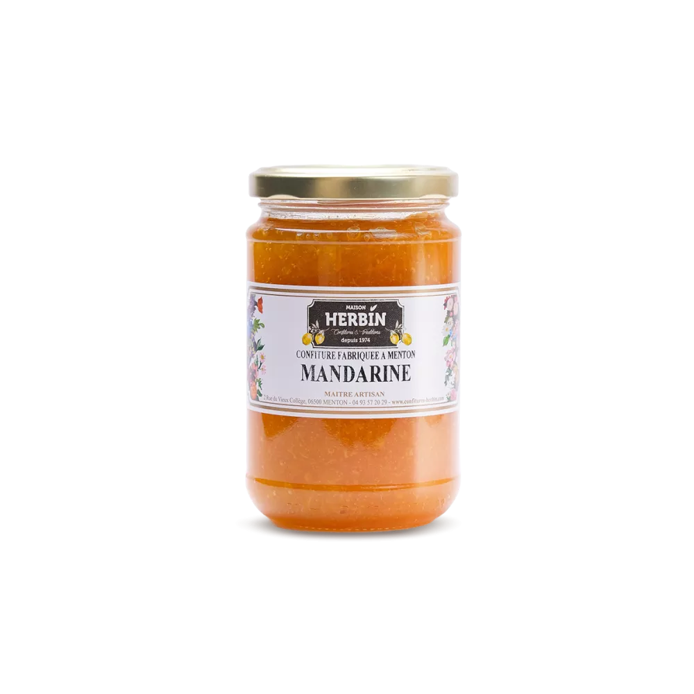 Confiture Artisanale de Mandarine de Menton - Maison Herbin